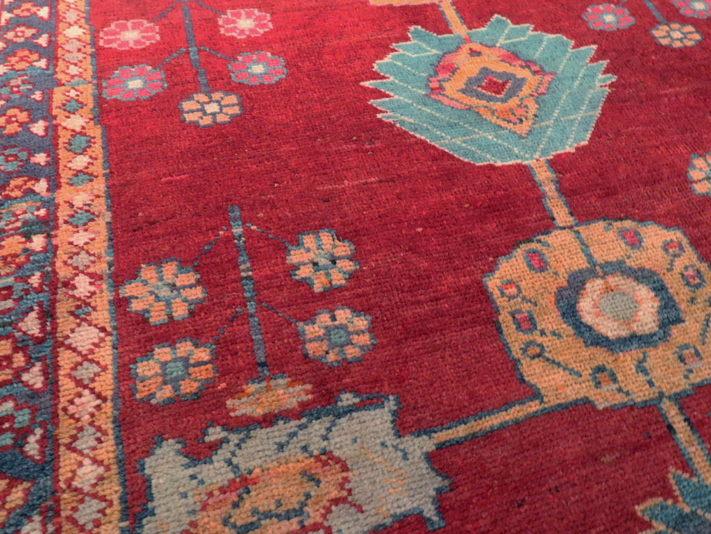 Vintage Persian Mahal Rug, No.28290 - Gss