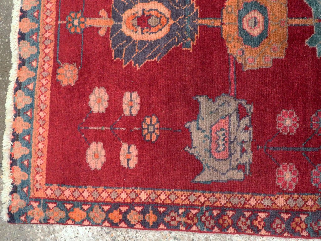 Vintage Persian Mahal Rug, No.28290 - Gss