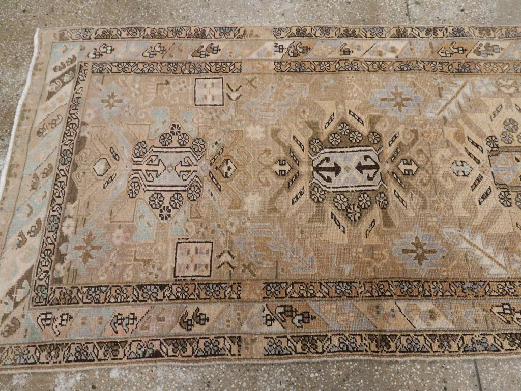 Vintage Persian Heriz Runner (Pair: 1 of 2), No.28293 - Gss
