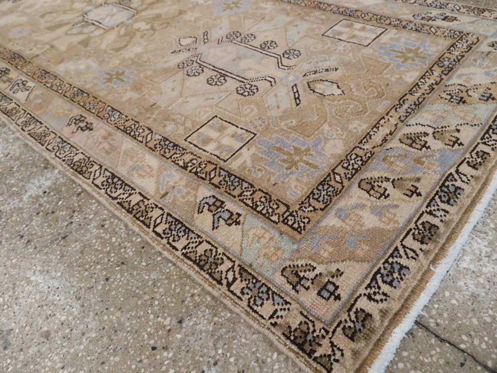 Vintage Persian Heriz Runner (Pair: 1 of 2), No.28293 - Gss