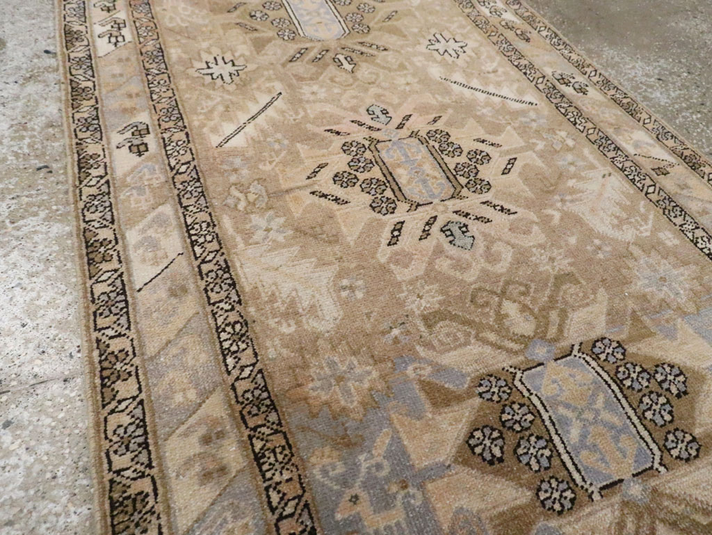 Vintage Persian Heriz Runner (Pair: 2 of 2), No.28294 - Gss