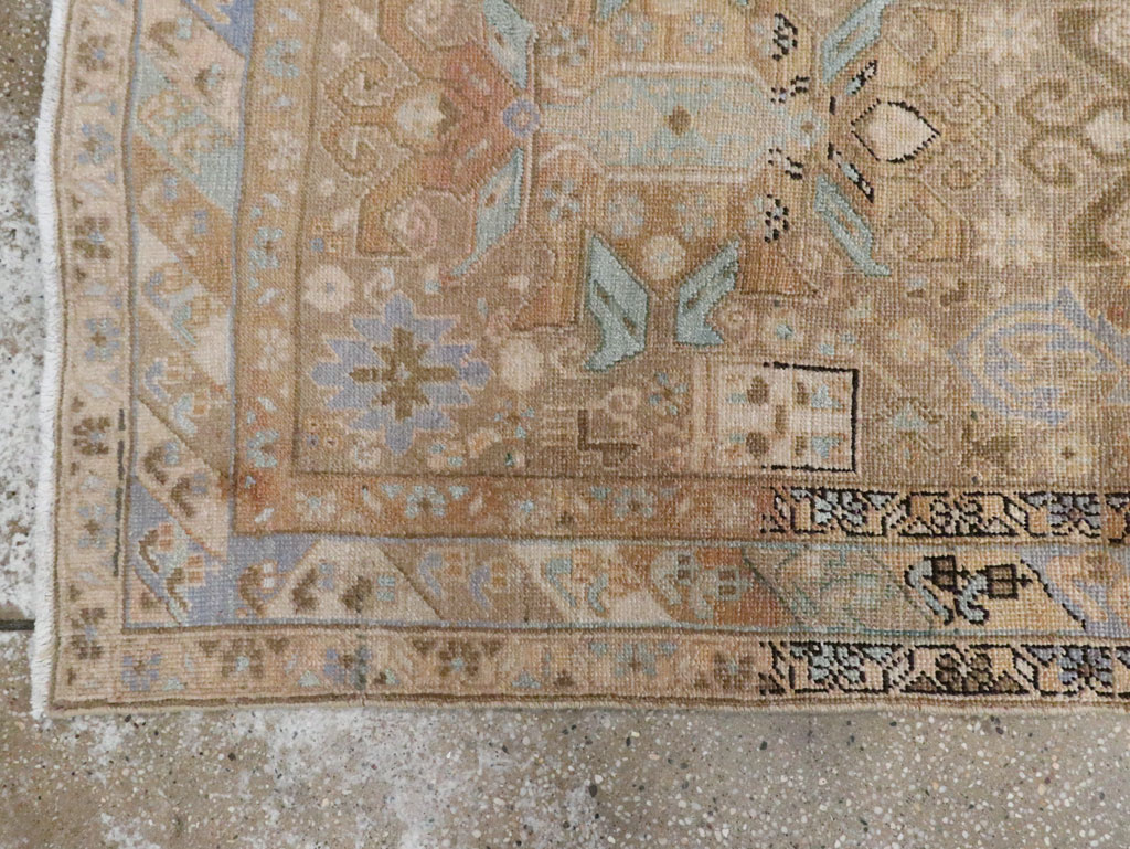 Vintage Persian Heriz Runner (Pair: 2 of 2), No.28294 - Gss