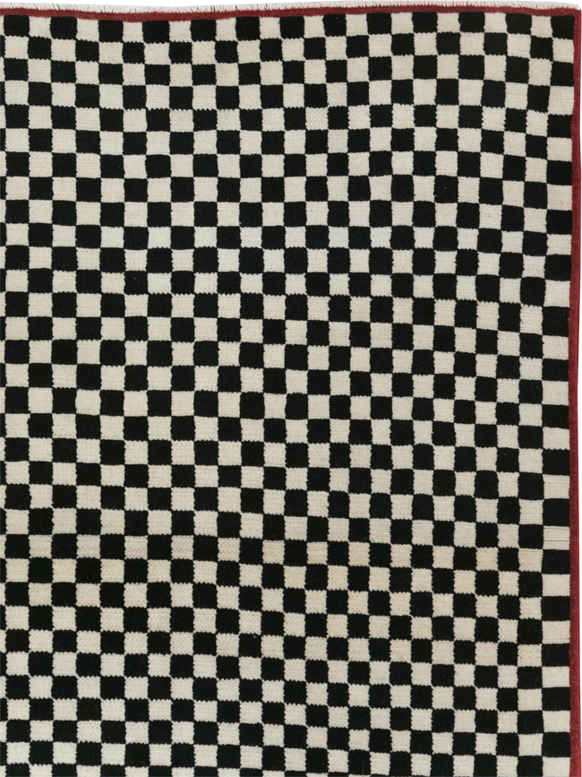 Vintage Persian Afshar Rug, No.28295 - Gss