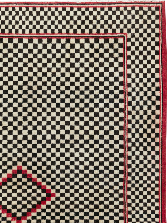 Vintage Persian Afshar Rug, No.28296 - Gss