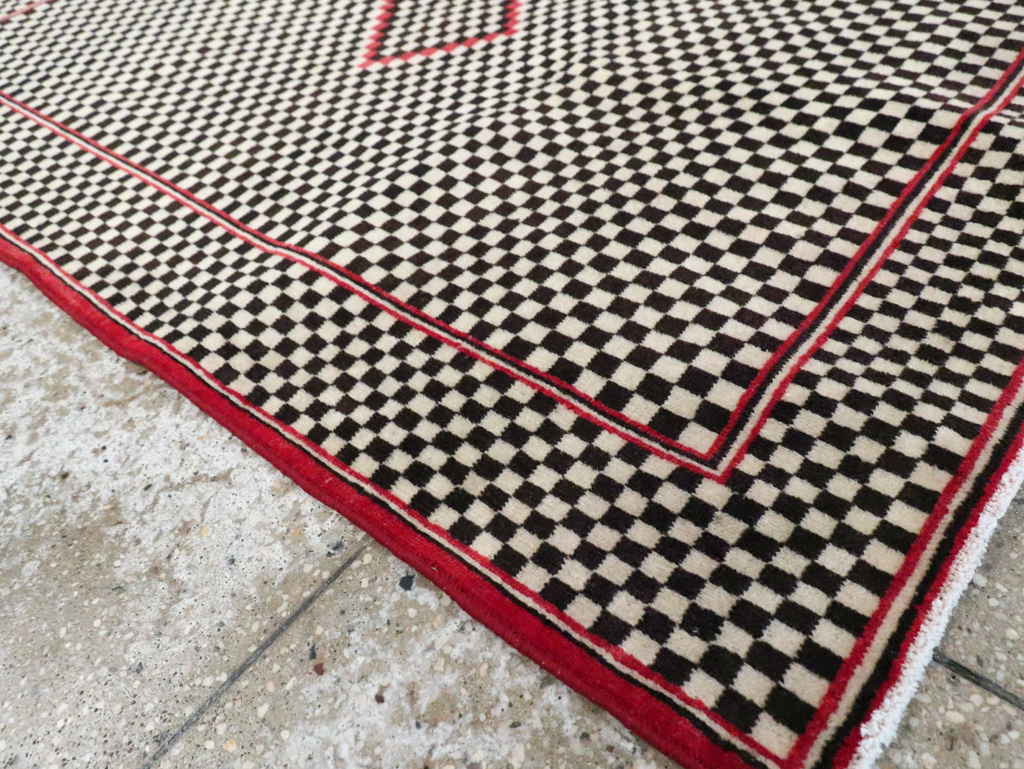 Vintage Persian Afshar Rug, No.28296 - Gss