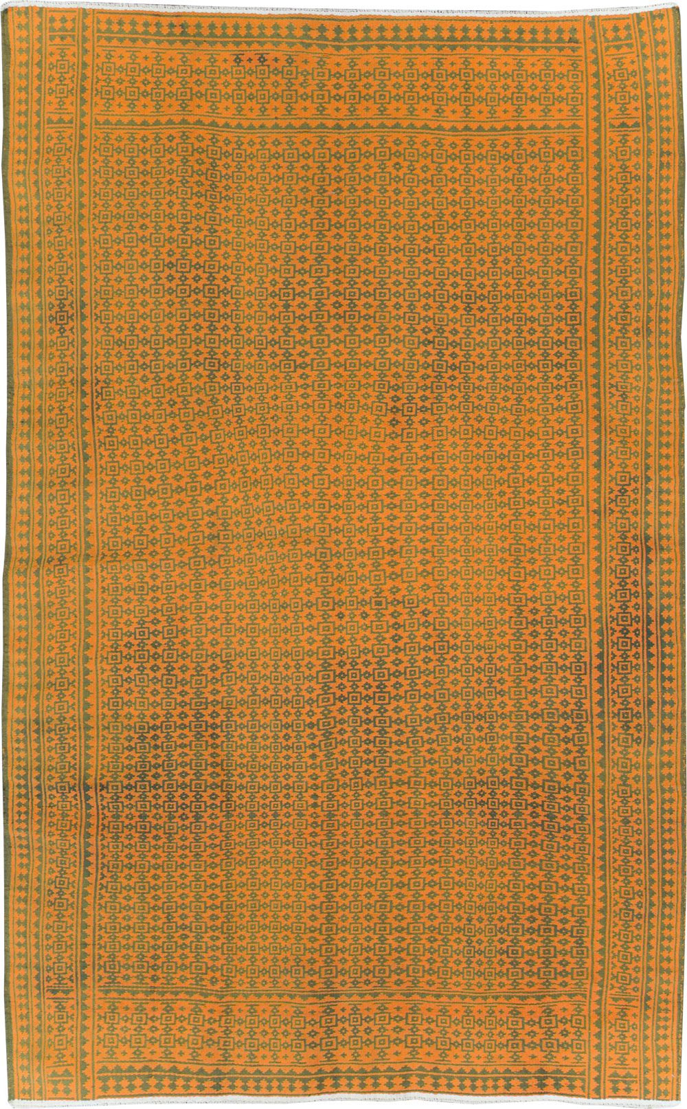 Vintage Persian Cotton Flatweave, No.28300 - Gss
