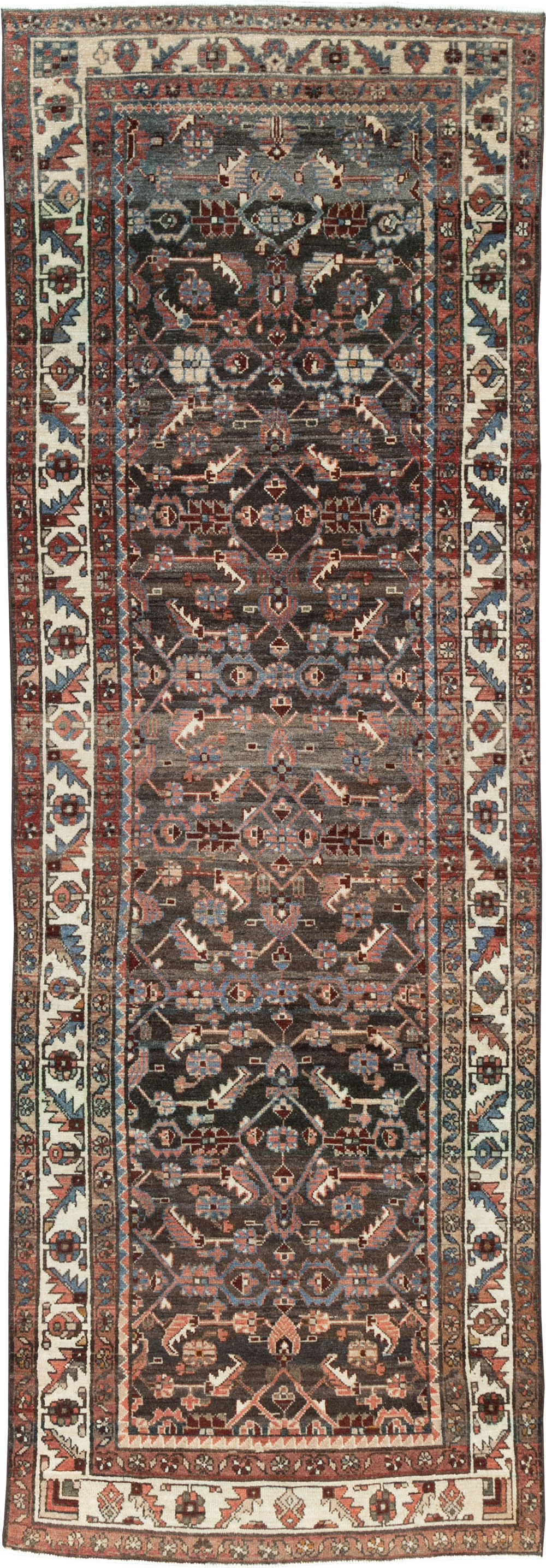 Vintage Persian Malayer Runner, No.28304 - Gss