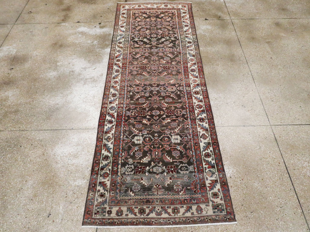 Vintage Persian Malayer Runner, No.28304 - Gss
