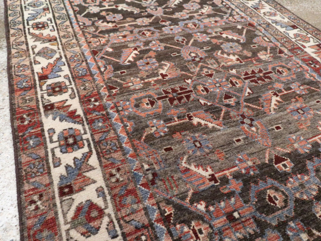 Vintage Persian Malayer Runner, No.28304 - Gss