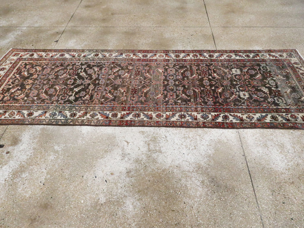 Vintage Persian Malayer Runner, No.28304 - Gss