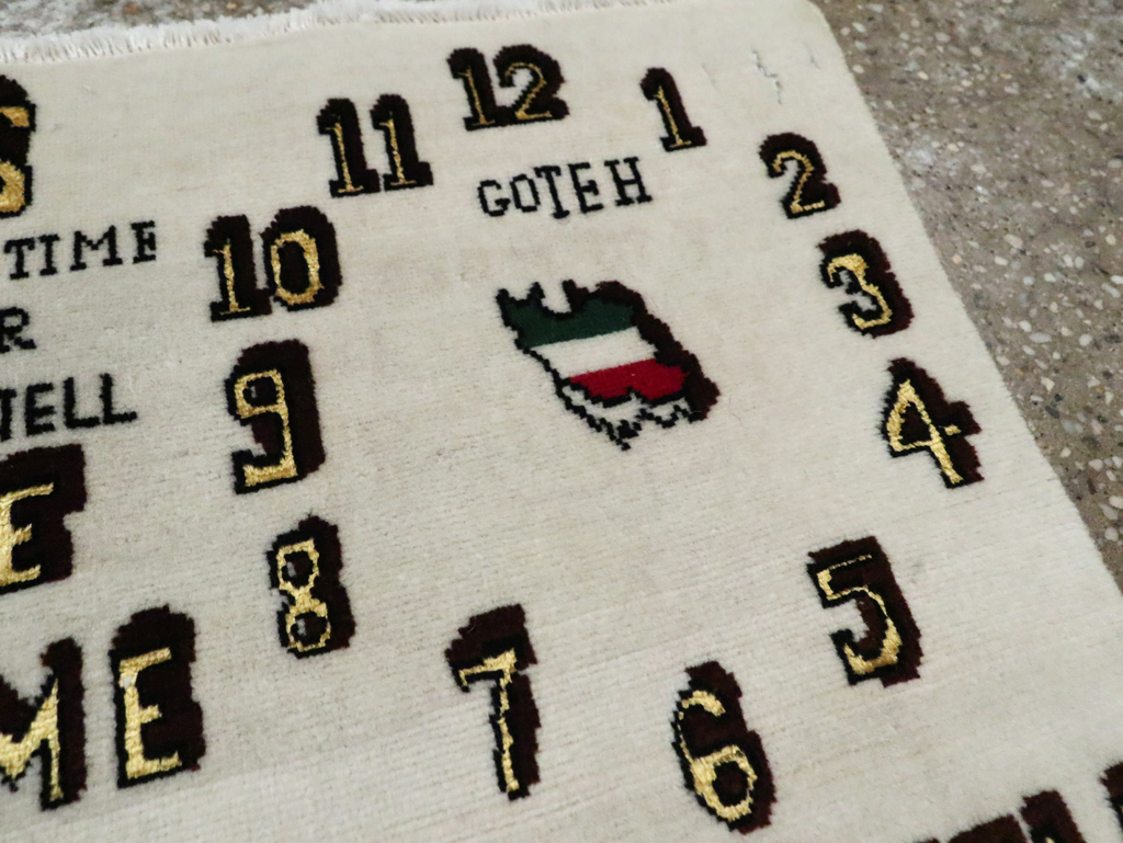 Vintage Persian Tabriz Rug, No.28318 - Gss