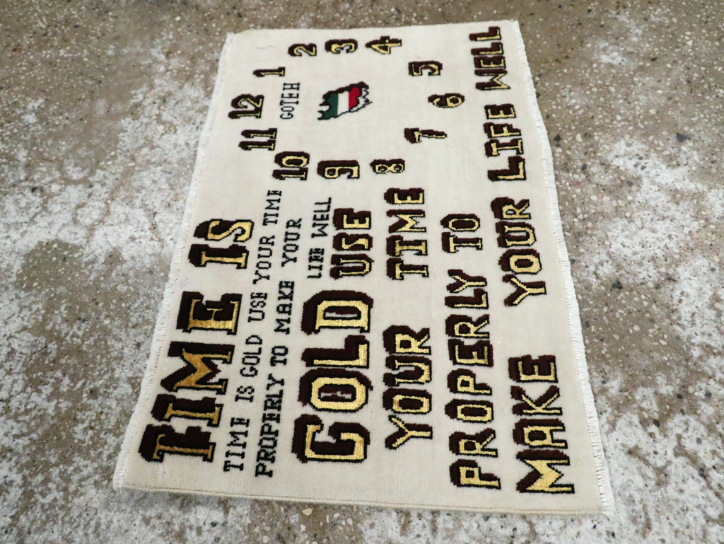 Vintage Persian Tabriz Rug, No.28318 - Gss