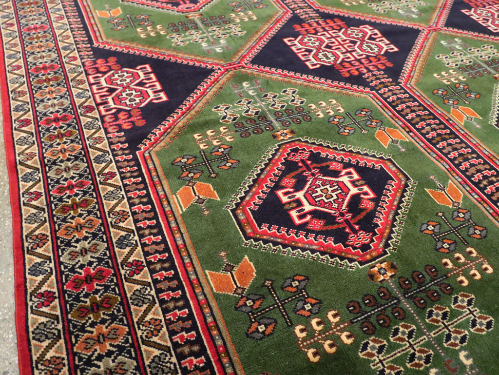 Vintage Turkoman Carpet, No.28323 - Gss