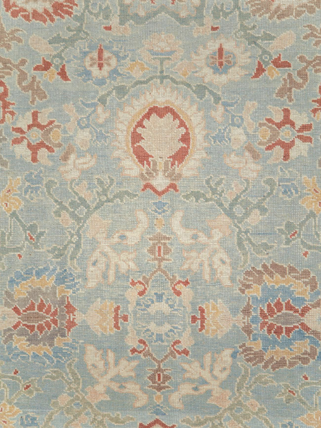 Modern Turkish Oushak Carpet, No.28332 - Gss