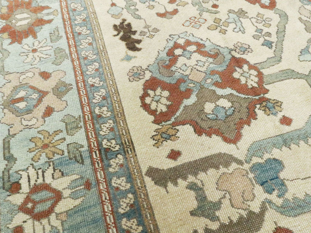 Modern Turkish Oushak Carpet, No.28338 - Gss