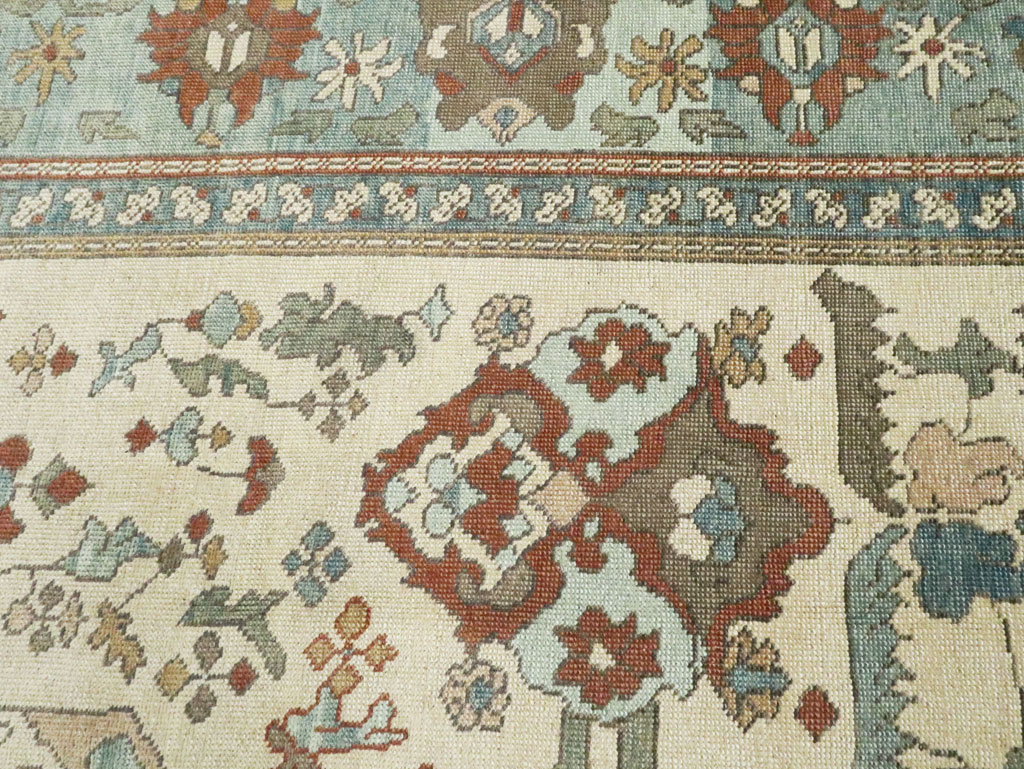 Modern Turkish Oushak Carpet, No.28338 - Gss