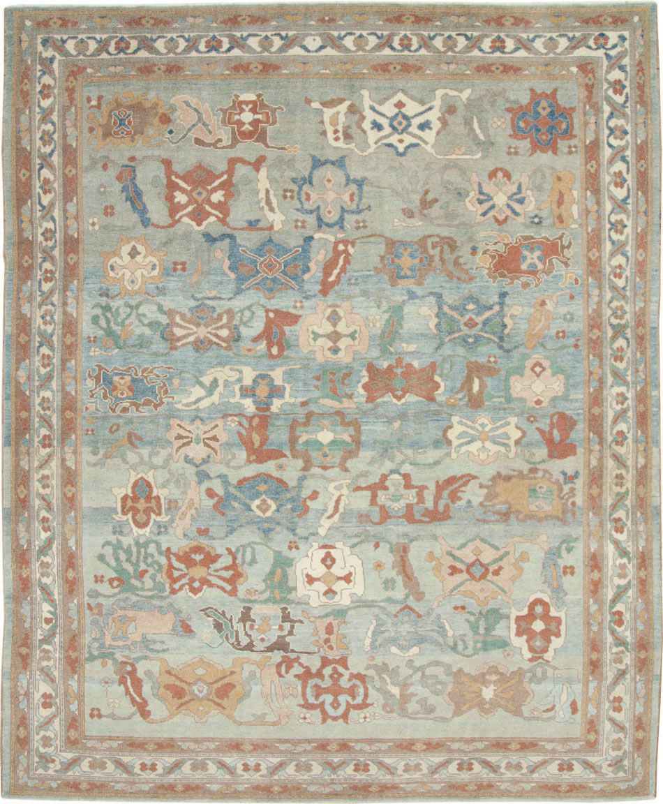 Modern Turkish Oushak Carpet, No.28340 - Gss