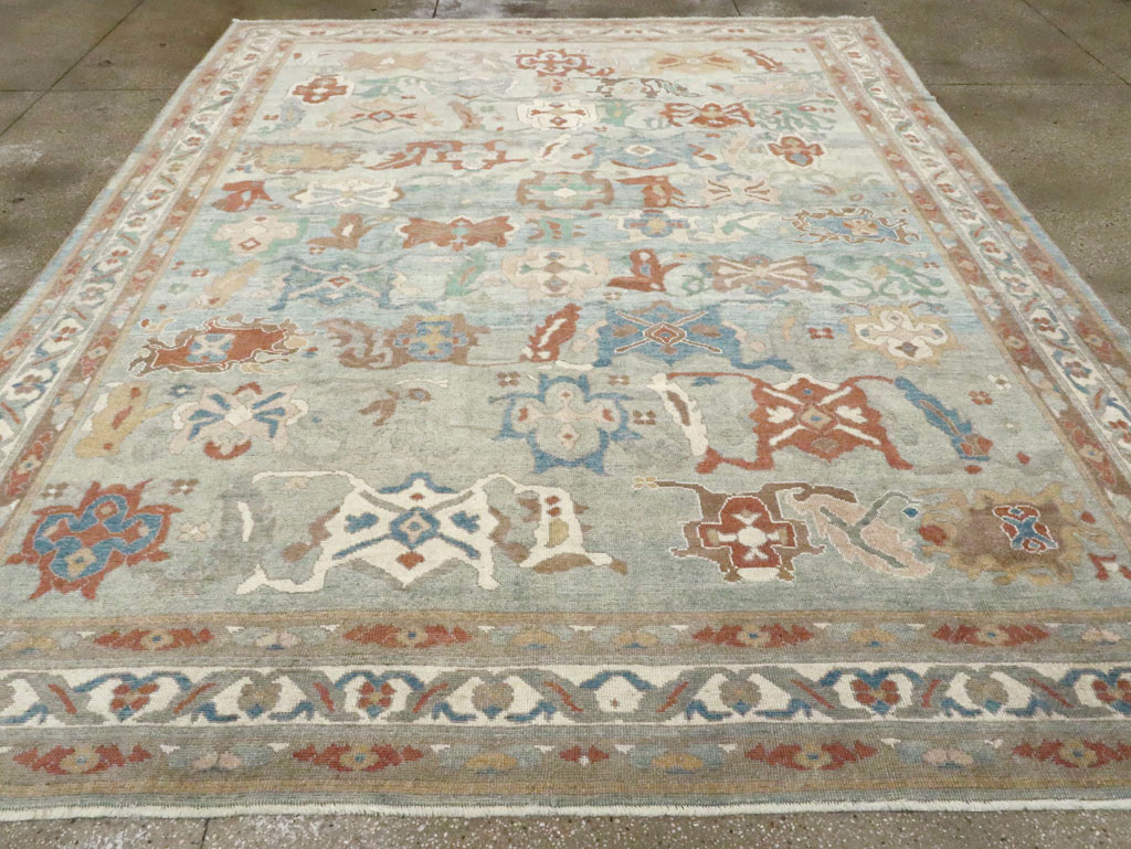 Modern Turkish Oushak Carpet, No.28340 - Gss