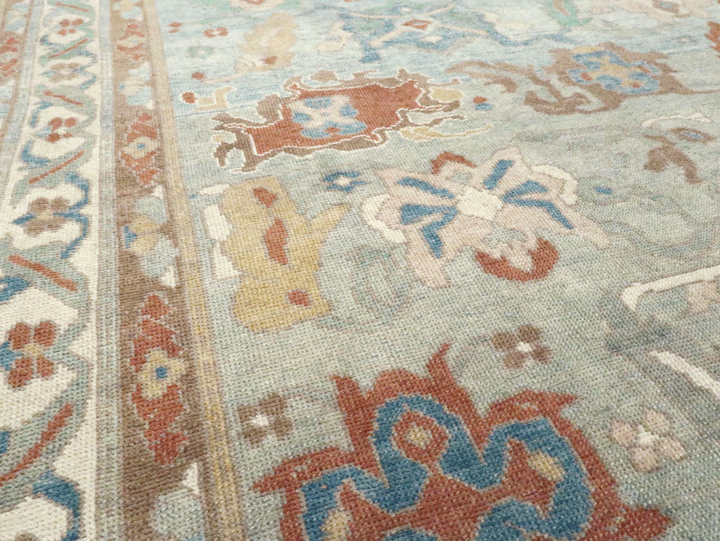 Modern Turkish Oushak Carpet, No.28340 - Gss