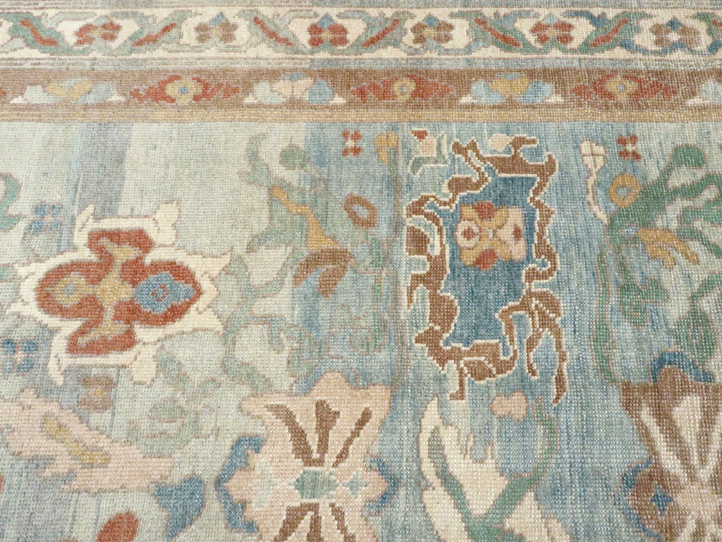 Modern Turkish Oushak Carpet, No.28340 - Gss