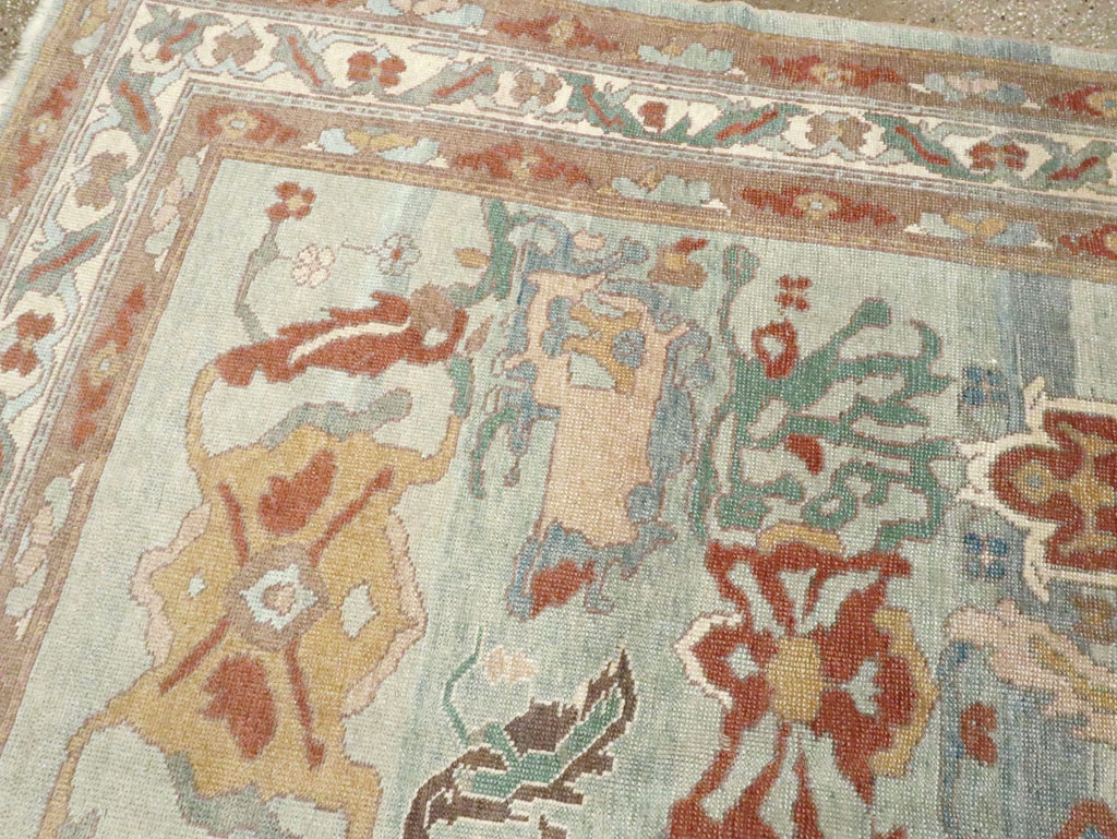 Modern Turkish Oushak Carpet, No.28340 - Gss