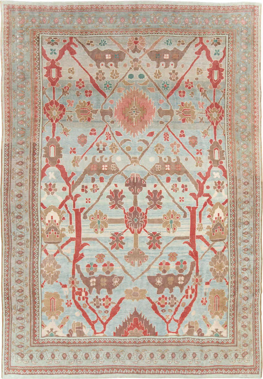 Modern Turkish Oushak Style Carpet, No.28341 - Gss