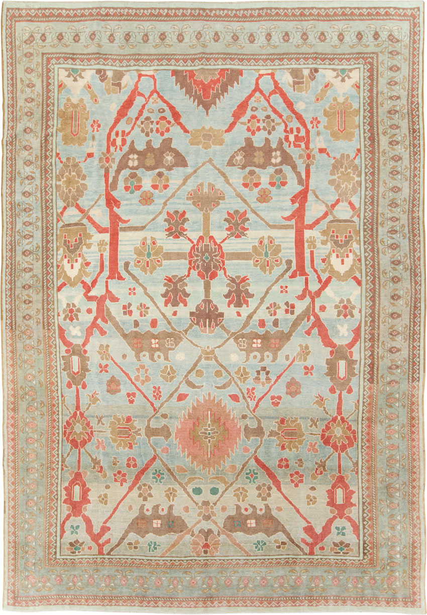 Modern Turkish Oushak Style Carpet, No.28341 - Gss