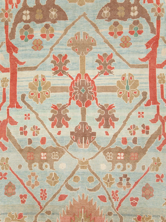 Modern Turkish Oushak Style Carpet, No.28341 - Gss