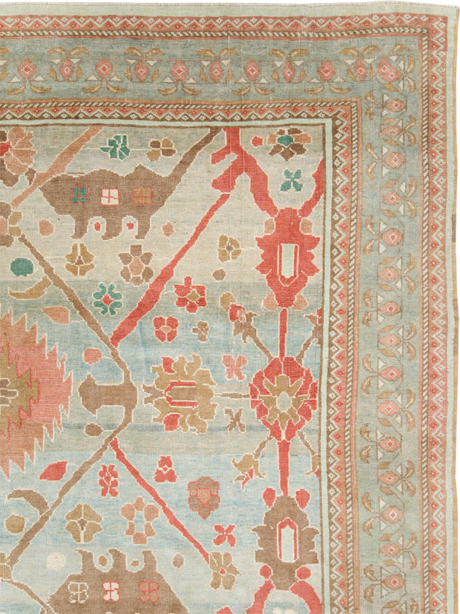 Modern Turkish Oushak Style Carpet, No.28341 - Gss