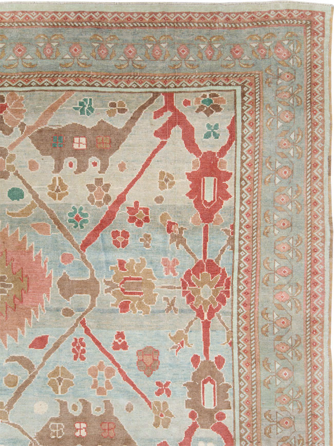 Modern Turkish Oushak Style Carpet, No.28341 - Gss