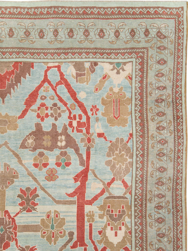 Modern Turkish Oushak Style Carpet, No.28341 - Gss