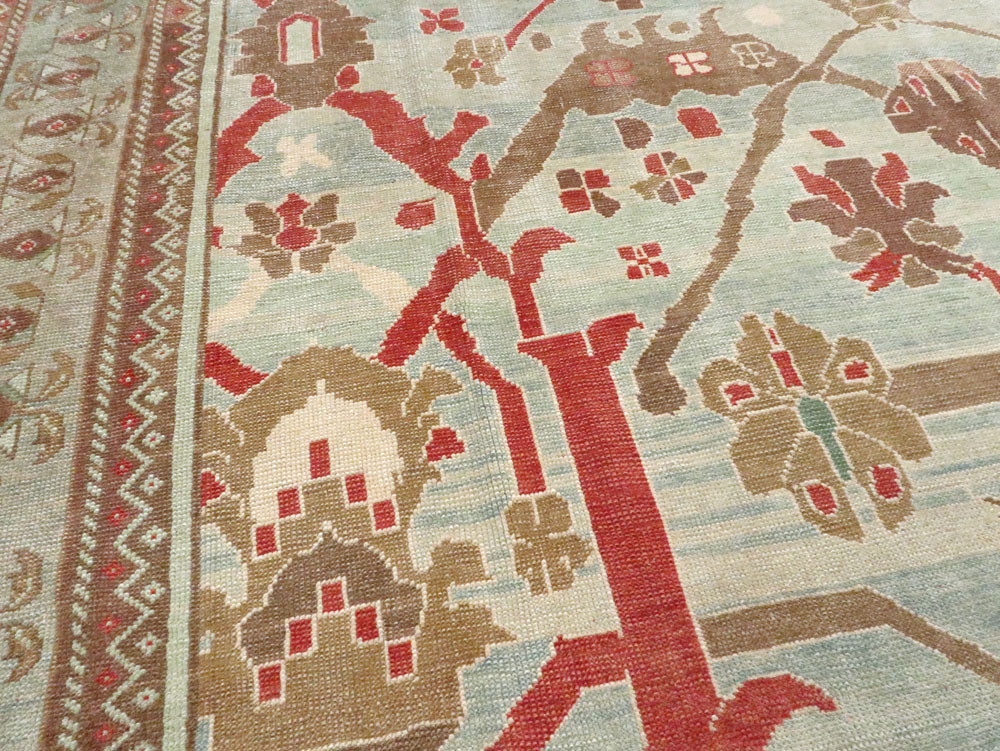 Modern Turkish Oushak Style Carpet, No.28341 - Gss