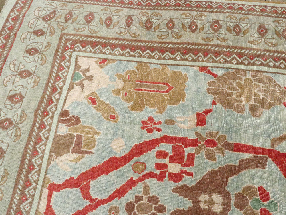 Modern Turkish Oushak Style Carpet, No.28341 - Gss