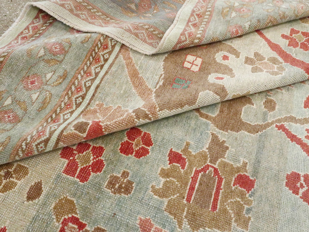 Modern Turkish Oushak Style Carpet, No.28341 - Gss