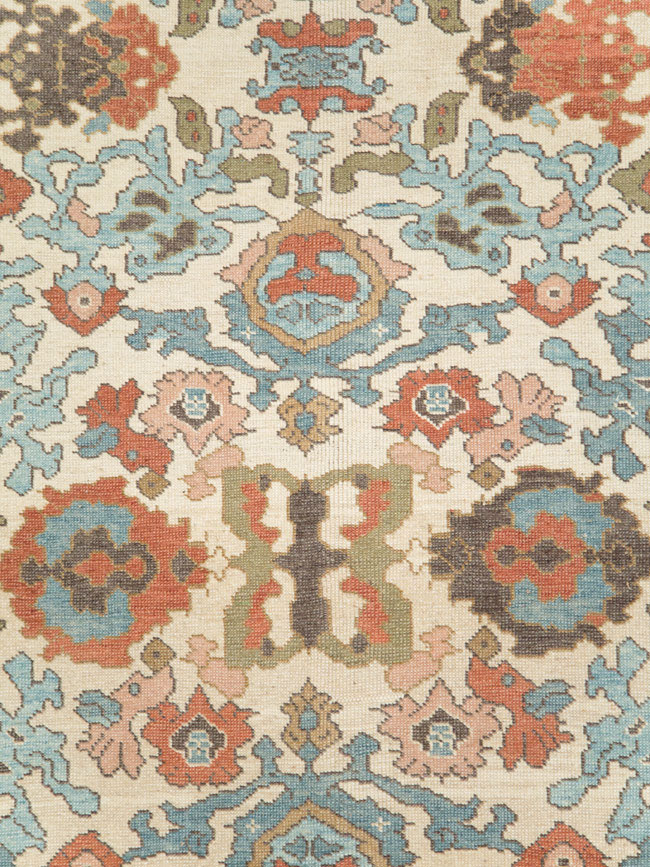 Modern Turkish Oushak Small Room Size Carpet, No.28343 - Gss