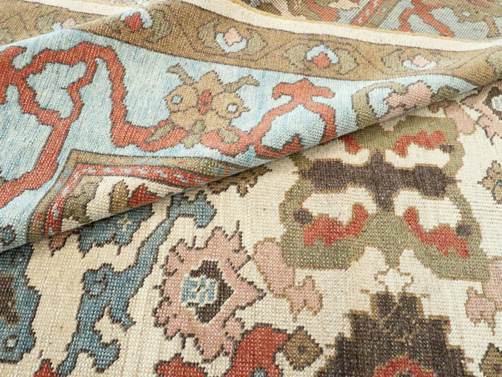 Modern Turkish Oushak Small Room Size Carpet, No.28343 - Gss