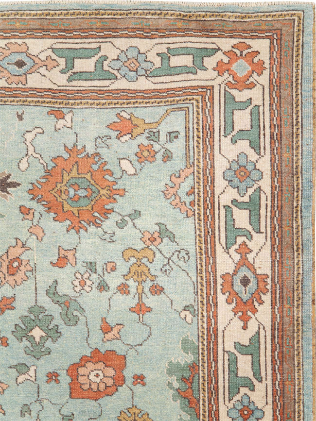 Contemporary Turkish Oushak Carpet, No.28344 - Gss