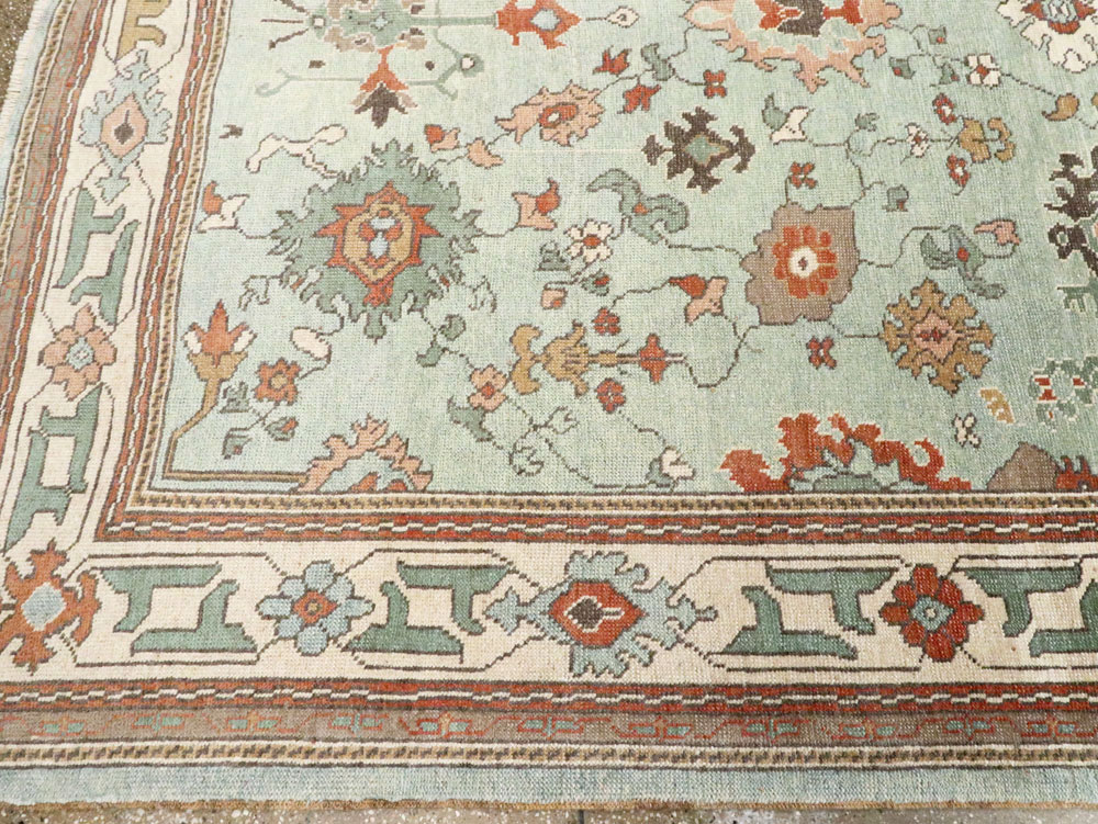 Contemporary Turkish Oushak Carpet, No.28344 - Gss