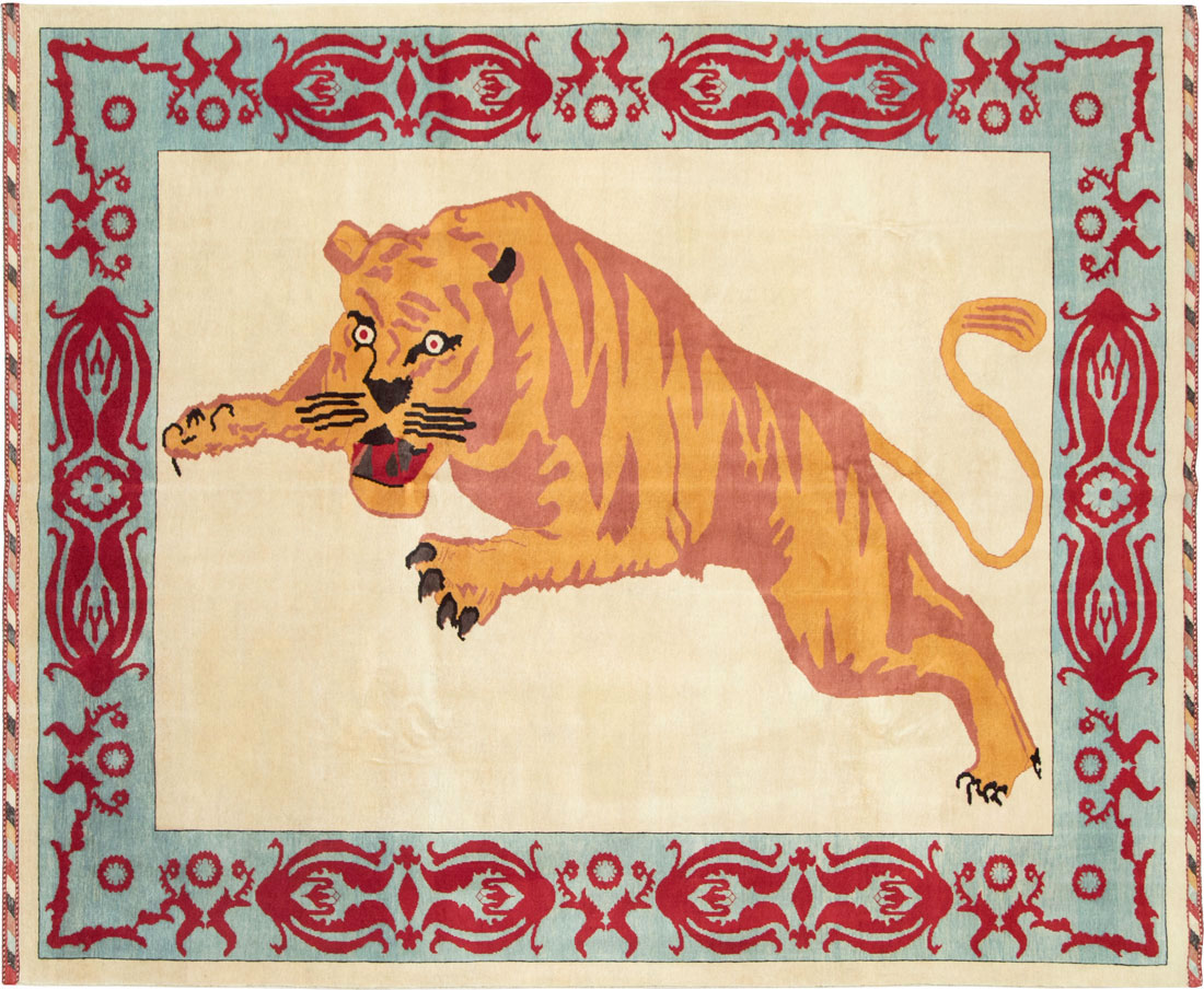 Modern Turkish Pictorial Carpet, No.28351 - Gss