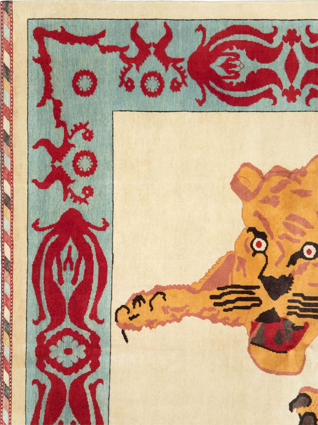 Modern Turkish Pictorial Carpet, No.28351 - Gss