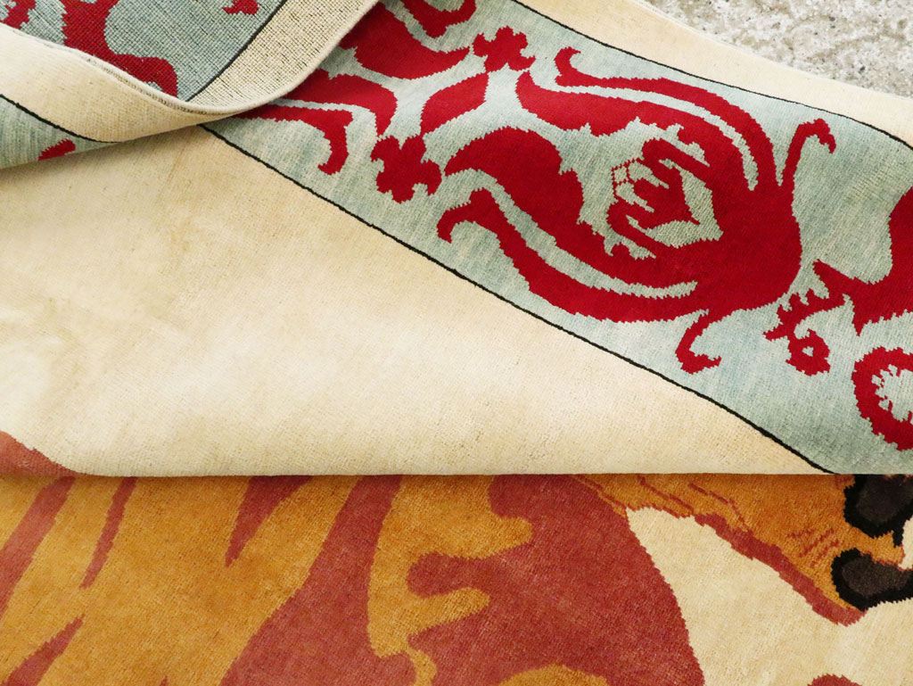 Modern Turkish Pictorial Carpet, No.28351 - Gss