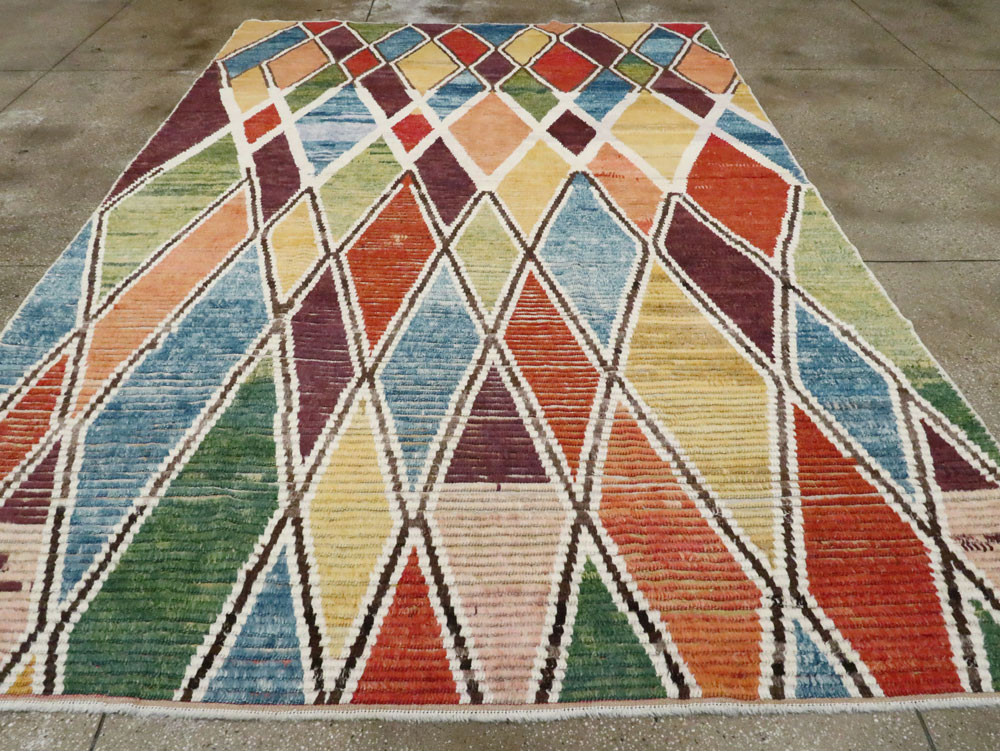 Modern Turkish Tulu Room Size Carpet, No.28353 - Gss