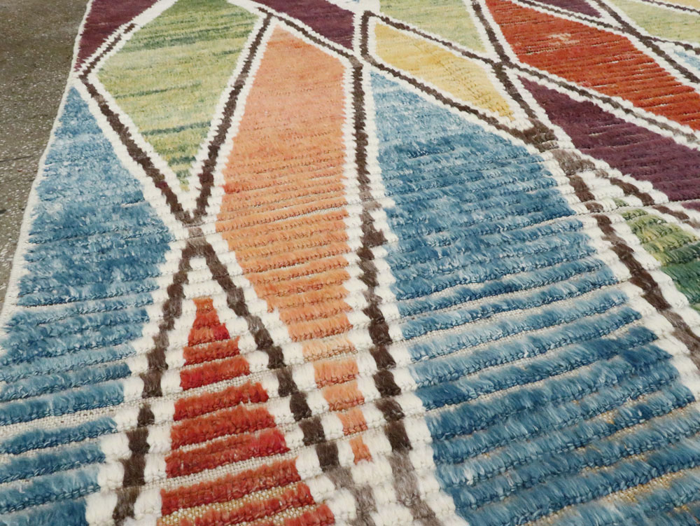 Modern Turkish Tulu Room Size Carpet, No.28353 - Gss