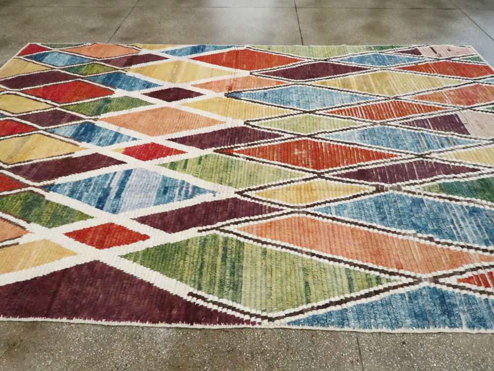 Modern Turkish Tulu Room Size Carpet, No.28353 - Gss