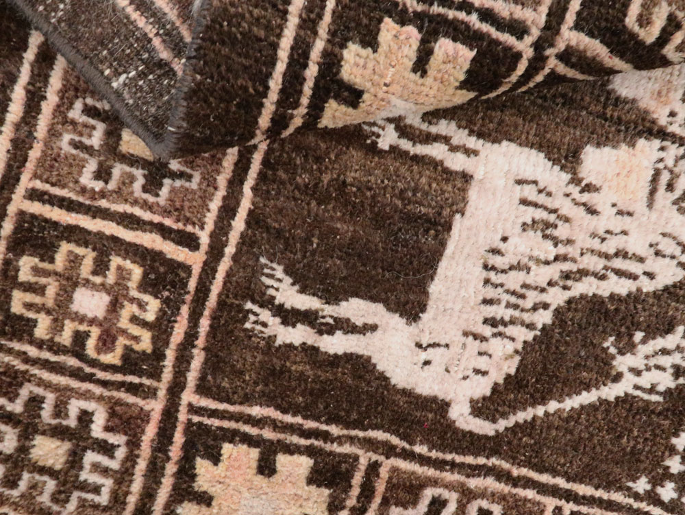 Vintage Turkish Anatolian Pictorial Rug, No.28355 - Gss