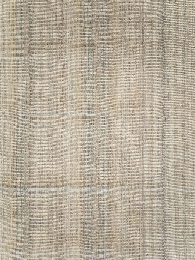 Vintage Persian Room Size Flatweave Rug, No.28373 - Gss