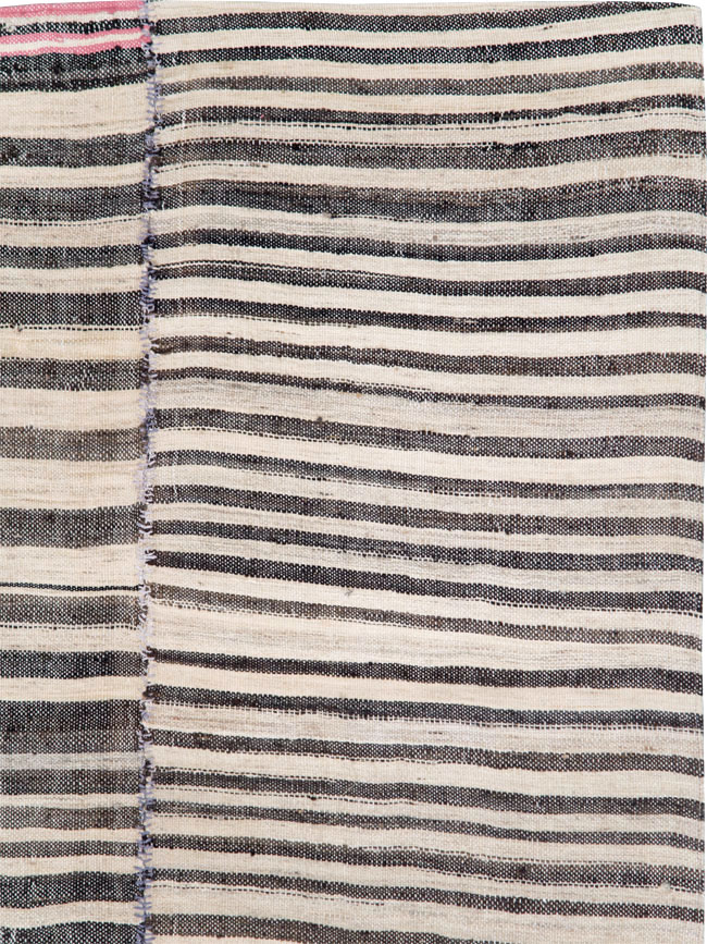 Vintage Persian Flatweave Kilim Rug, No.28380 - Gss