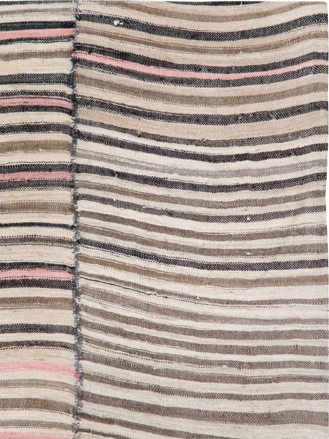 Vintage Persian Flatweave Kilim Rug, No.28380 - Gss