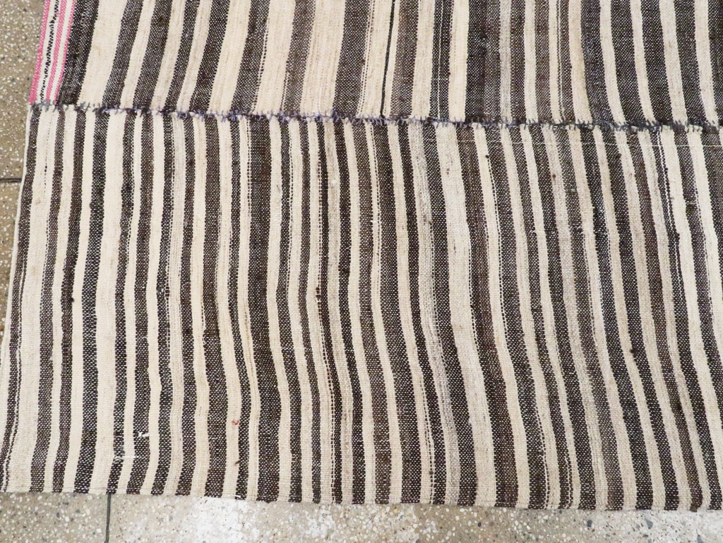 Vintage Persian Flatweave Kilim Rug, No.28380 - Gss