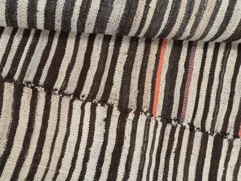 Vintage Persian Flatweave Kilim Rug, No.28384 - Gss